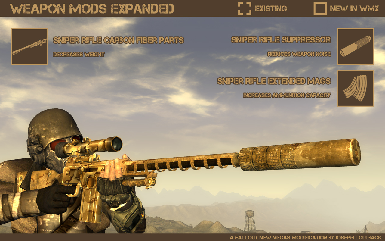 Fallout New Vegas Weapons Mod
